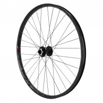 Roue vtt 27.5" trucky 30 disc avant noir moy Velox roulement disc 6 trous (compatible tubeless et tubetype) pour axe