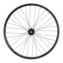 Roue vtt 27.5" trucky 30 disc avant noir moy Velox roulement disc 6 trous (compatible tubeless et tubetype) pour axe