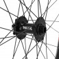 Roue vtt 27.5" trucky 30 disc avant noir moy Velox roulement disc 6 trous (compatible tubeless et tubetype) pour axe