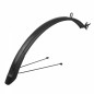 GARDE BOUE VTC/VTT 26/28" POLISPORT EXPANDER CITY A TRINGLES 51MM NOIR (PR)