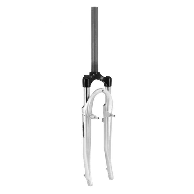 FOURCHE VTC 28" RST SOFI T ARGENT 50mm POUR FREIN V-BRAKE PIVOT LISSE 1"1-8-28,6 EXTERIEUR