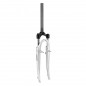 FOURCHE VTC 28" RST SOFI T ARGENT 50mm POUR FREIN V-BRAKE PIVOT LISSE 1"1-8-28,6 EXTERIEUR