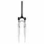 FOURCHE VTC 28" RST SOFI T ARGENT 50mm POUR FREIN V-BRAKE PIVOT LISSE 1"1-8-28,6 EXTERIEUR