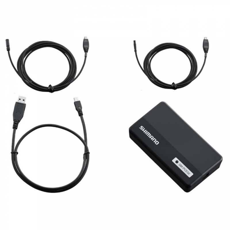 OUTIL BOITIER LIAISON SHIMANO POUR VAE EP8 ET DI2 12V (LIVRE AVE CABLE USB ET CONNEXION SD300 ET SD50)