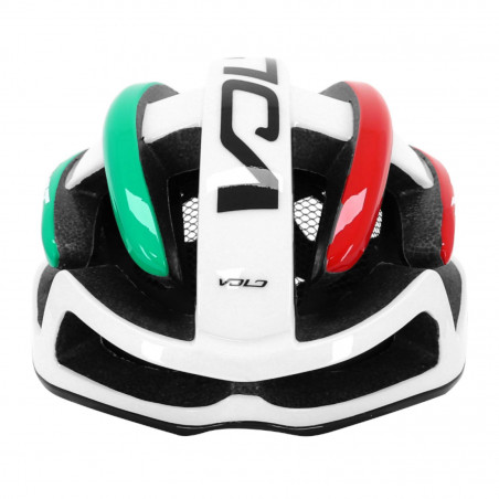 CASQUE VELO ADULTE GIST ROUTE VOLO ITALIE FULL IN-MOLD TAILLE 56-62 REGLAGE MOLETTE 210GRS