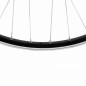Roue vtc 700x35 disc-v-b arriere m240 alu noir moyeu pour Velox disc 6 trous pour cassette Shimano-Sram 10-9v.
