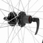 Roue vtc 700x35 disc-v-b arriere m240 alu noir moyeu pour Velox disc 6 trous pour cassette Shimano-Sram 10-9v.