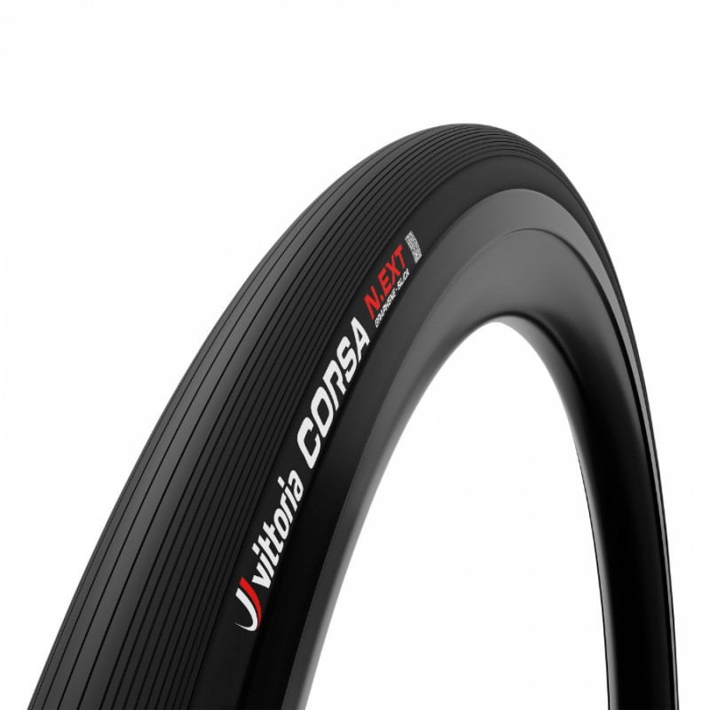 Pneu route 700 x 26 Vittoria corsa n.ext noir graphene2.0 ts (26-622) 200g
