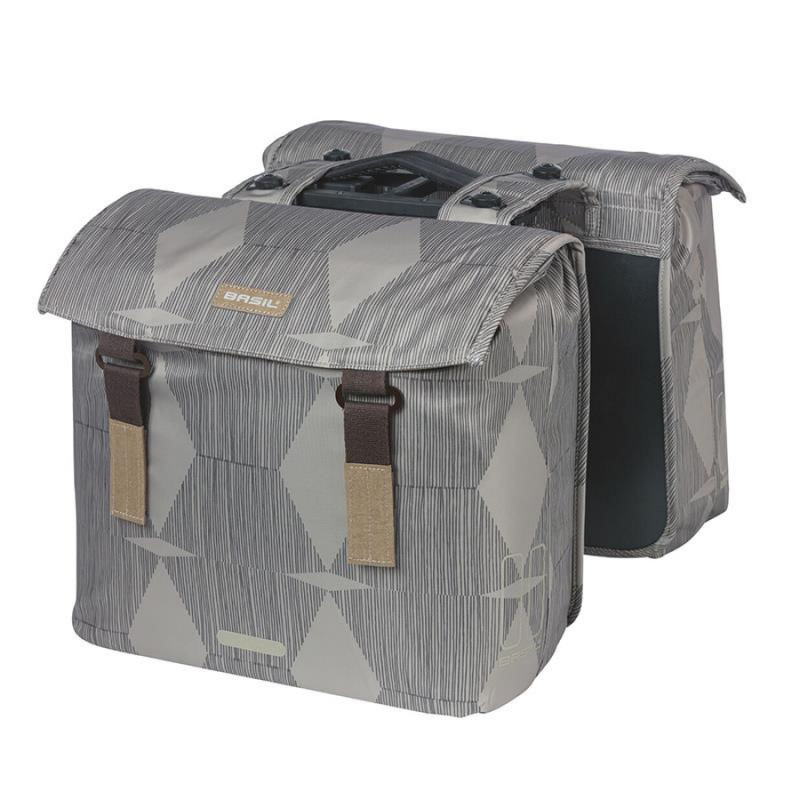 SACOCHES BASIL ELEGANCE MIK 40-49L POLYESTER GRISES 39x39x17 - 18398 - 8715019183980