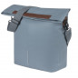 SAC BASIL VEGAN LEATHER HOOK-ON 14-16L POLYESTER BLEU GRAPH - 18371 - 8715019183713
