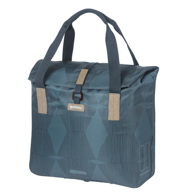 SAC BASIL ELEGANCE SHOPPER HOOK-ON 20-26L POLY.AZUL 39x39x17 - 18391 - 8715019183911
