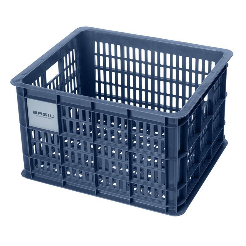 PANIER BASIL CRATE M 29.5L PLASTIQUE BLEU (34x40x25cm) - 21135 - 8715019211355