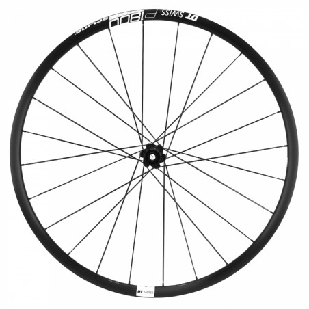 Roue route 700 dt swiss p1800-23 performance spline disc centerlock axe traversant 12-142mm arriere cassette Shimano 11-10v.