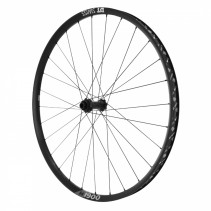 Roue vtt 29" dt swiss m1900 boost tubeless ready disc centerlock avant noir compatible axe traversant 15-110 - jante 30c -