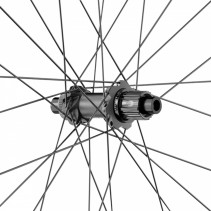 Roue vtt 29" dt swiss m1900 boost tubeless ready disc centerlock arriere noir cassette Shimano microspline 12v.  axe