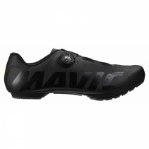 CHAUSSURE CYCLOTOURISTE MAVIC COSMIC BOA NOIR 41 1-3 SERRAGE BOA FIXATION 3 POINTS COMPATIBLE LOOK-SHIMANO (PAIRE)