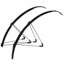 GARDE BOUE ROUTE TRINGLES 700 ZEFAL SHIELD R30 30mm (PAIRE) MONTAGE SIMPLE AVEC CLIP REGLABLE (PAIRE)