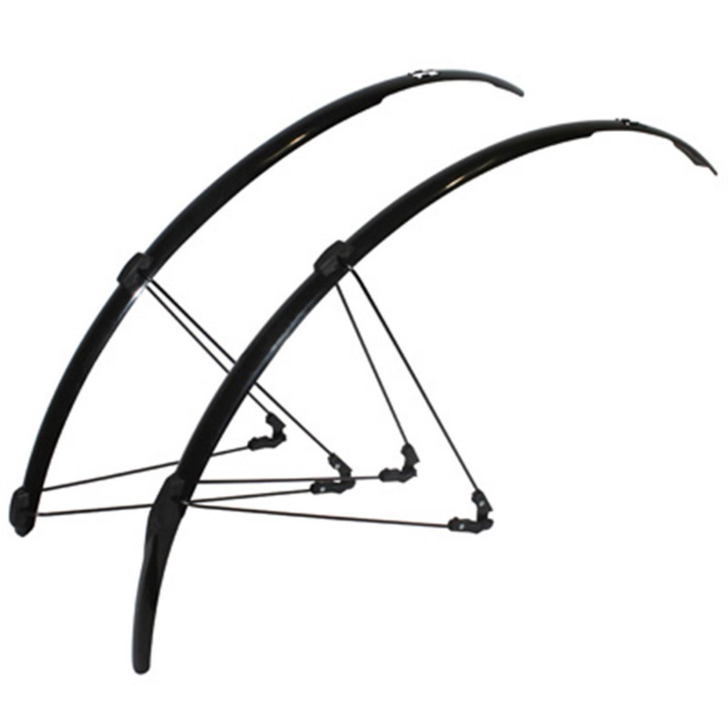 GARDE BOUE ROUTE TRINGLES 700 ZEFAL SHIELD R30 30mm (PAIRE) MONTAGE SIMPLE AVEC CLIP REGLABLE (PAIRE)