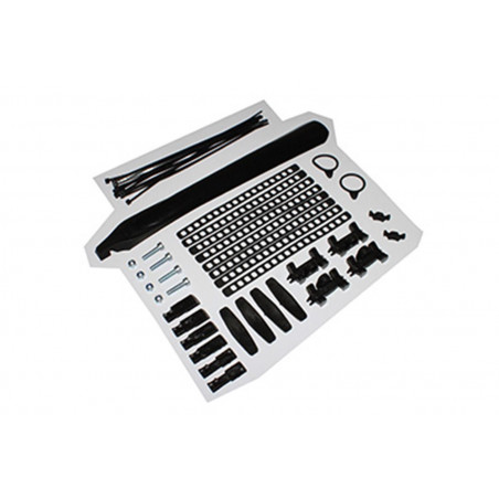 GARDE BOUE ROUTE TRINGLES 700 ZEFAL SHIELD R30 30mm (PAIRE) MONTAGE SIMPLE AVEC CLIP REGLABLE (PAIRE)