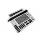 GARDE BOUE ROUTE TRINGLES 700 ZEFAL SHIELD R30 30mm (PAIRE) MONTAGE SIMPLE AVEC CLIP REGLABLE (PAIRE)