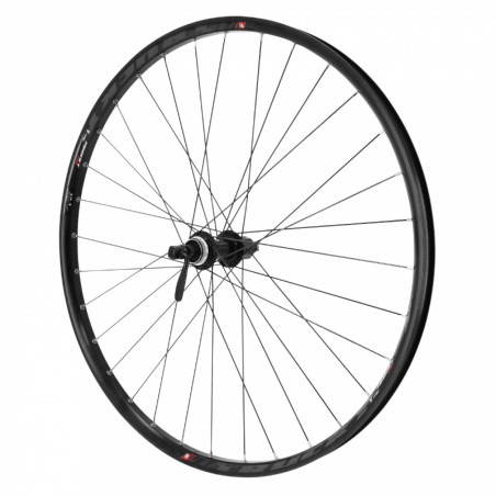 Roue vtt 29" trucky 30 boost tubeless ready arriere disc centerlock noir moyeu Shimano mt200 cassette 11-10v. blocage axe