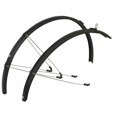 GARDE BOUE CITY-VTC TRINGLES 26-28'' ZEFAL PARAGON C40 40mm (PAIRE)