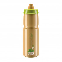BIDON ELITE JET GREEN BROWN 750 ml VERT/MARRON LOGO BLANC - 202002 - 8020775038499