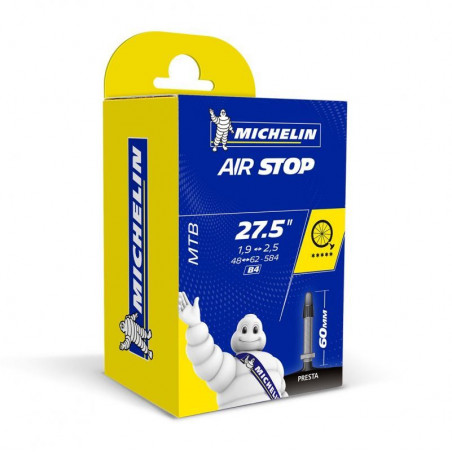 Chambre a air 27.5 x 1.90 / 2.70 Michelin b4 presta 60 mm 215g