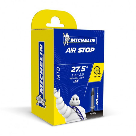 Chambre a air 27.5 x 1.90 / 2.70 Michelin b4 presta 60 mm 215g