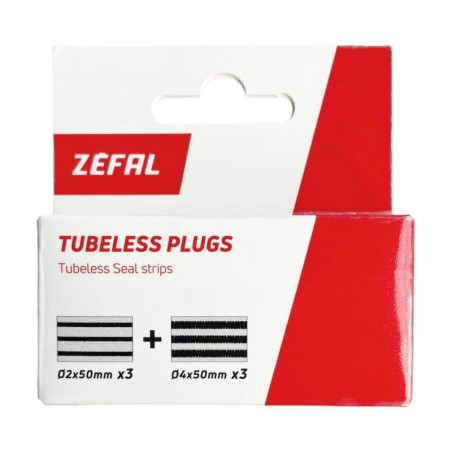 KIT MECHES ZEFAL REPARATION TUBELESS (3x2 mm/3x4 mm)