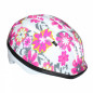 CASQUE VELO ENFANT-BEBE NEWTON FLOWER BLANC AVEC LOCK TAILLE 44-48 (VENDU EN BOITE)