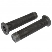 POIGNEE BMX HERRMANS NOIRE AVEC COLLERETTE SUPER CONFORT L140 mm (PAIRE)