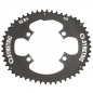 PLATEAU ROUTE KIT 4BRA D.110 OSYMETRIC 52X42DTS NOIR 11-10V. POUR SHIMANO DURA-ACE 9000-ULTEGRA 6800 - 105  5800
