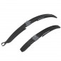 GARDE BOUE CITY-VTC RAPIDE 28" POLISPORT MISSISSIPI NOIR AV AR POUR V-BRAKE-DISC (PAIRE)