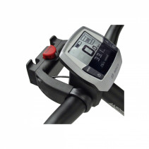 FIXATION DE PANIER AVANT KLICKFIX VAE-E-BIKE SUR CINTRE DIAM 22-26mm  31.8mm - LARGEUR ENTRE COLLIERS 78mm
