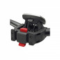 FIXATION DE PANIER AVANT KLICKFIX VAE-E-BIKE SUR CINTRE DIAM 22-26mm  31.8mm - LARGEUR ENTRE COLLIERS 78mm