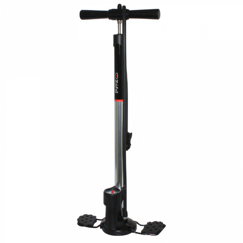 POMPE A PIED ZEFAL HUSKY CORPS ACIER GRIS MANOMETRE 16BAR SWITCH VP-VS - OFFRE SPECIALE -