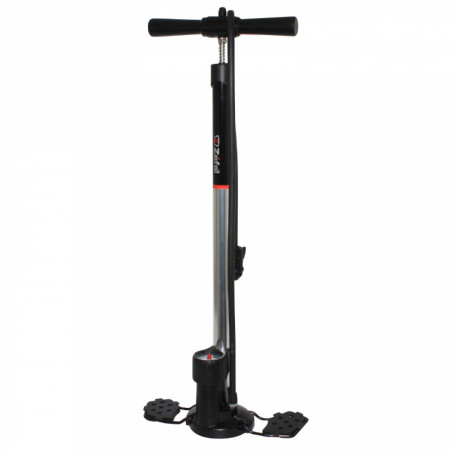 POMPE A PIED ZEFAL HUSKY CORPS ACIER GRIS MANOMETRE 16BAR SWITCH VP-VS - OFFRE SPECIALE -