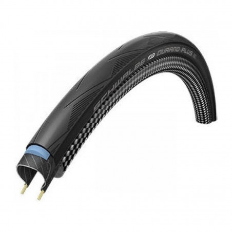 Pneu route 700 x 25 Schwalbe durano plus noir renfort smartguard ts (25-622)