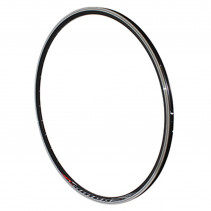 Jante route 700 omega 13c noir 32t. double paroi profil 22mm