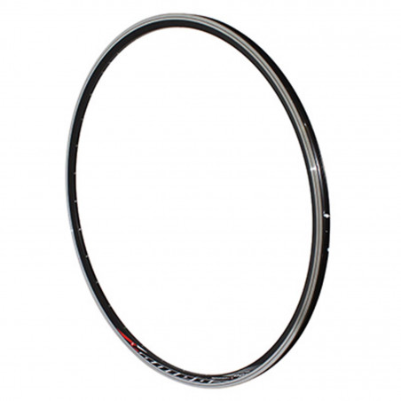 Jante route 700 omega 13c noir 32t. double paroi profil 22mm