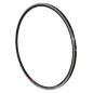 Jante route 700 omega 13c noir 32t. double paroi profil 22mm