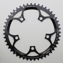 PLATEAU ROUTE 5BRA D.110 MICHE 47DTS EXTERIEUR TYPE SHIMANO ET CAMPA  RECORD CARBON - CHORUS CARBON - CENTAUR ALU 9-10V. NOIR
