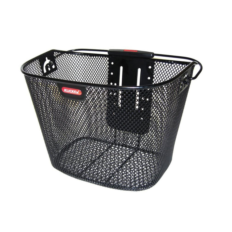 PANIER AVANT KLICKFIX MAILLE ÉTROITE A/ADAPTATEUR NOIR 16L - 0397KLIK - 4018861001773