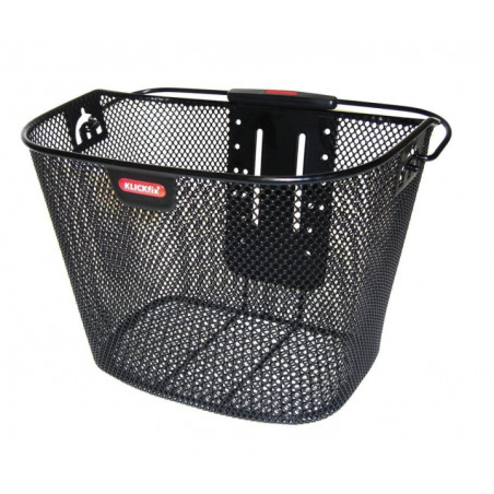 PANIER AVANT KLICKFIX MAILLE ÉTROITE A/ADAPTATEUR NOIR 16L - 0397KLIK - 4018861001773