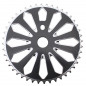 PLATEAU BMX FAUBER 44DTS ACIER NOIR