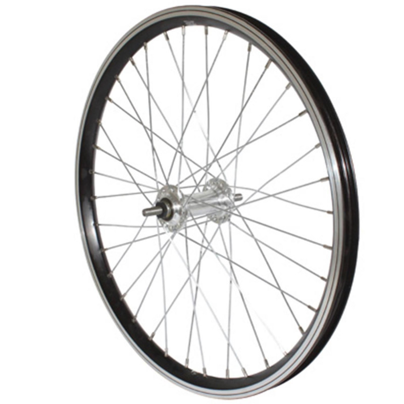 Roue remorque 20x1.75 alu mx alu axe de 9 noire