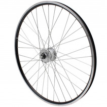 Roue vtc 700x35 avant er10 alu noir double paroi moy Shimano dynamo dh2n 6 volt-2.4w