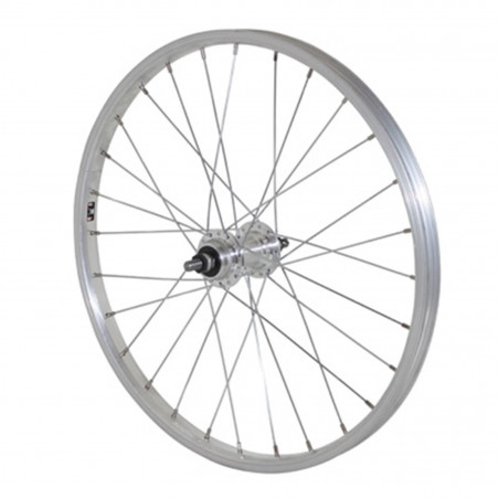ROUE VTT 20" ARRIERE ALU MOY ALU AXE PLEIN RL 1V. (VENDU AVEC ECROU 10X100)