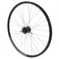 ROUE VTT 26" DISC SUBZERO AVANT NOIR ?ILLET MOY SHIMANO M475 6TROUS NOIR RAYONS ARGENT